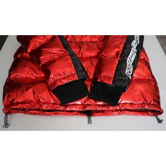Rockstar Original Men's Sz 2XL Metallic Red Alasia Hooded Puffer Jacket - Picture 13 of 16